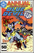 Blue Devil Annual #1 cover