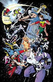 The Legion of Super-Heroes (poster) cover