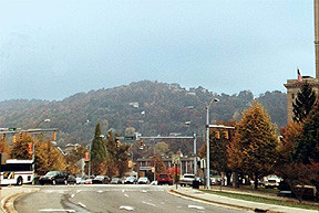 Hills outside Asheville