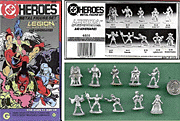 DC Heroes Metal Figure Set: Legion of Super-Heroes and Adversaries