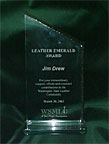 Leather Emerald Award