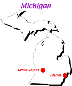 Michigan map