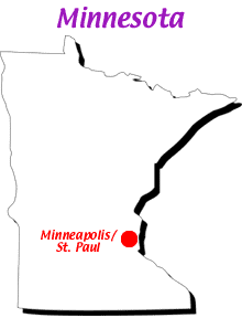 Minnesota map