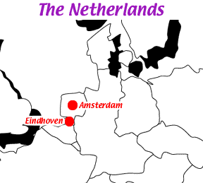 The Netherlands map