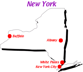 New York map