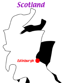 United Kingdom: Scotland map