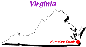 Virginia map