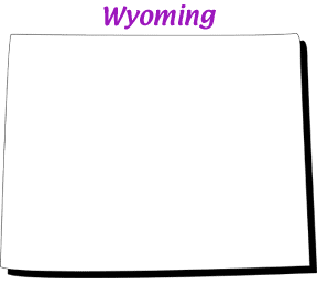 Wyoming map